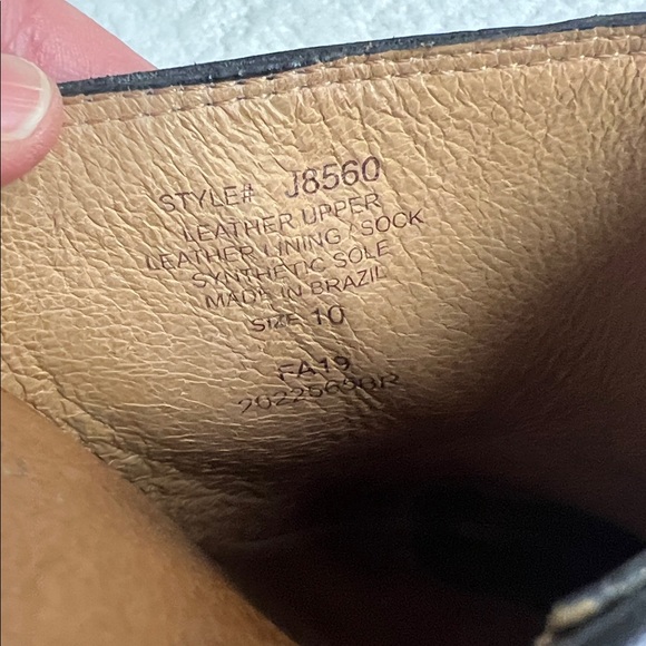 Madewell Harper black leather block heel mules 10 - Picture 6 of 10